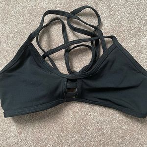 Black Jolyn Tomcat Bikini Top